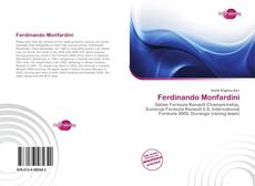 Capa do livro de Ferdinando Monfardini 