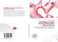 Portada del libro de 1998 Major League Baseball Home Run Record Chase