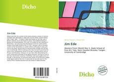 Jim Ede kitap kapağı