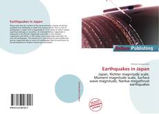 Earthquakes in Japan kitap kapağı