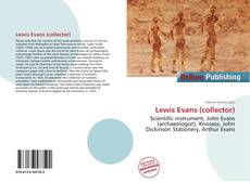 Buchcover von Lewis Evans (collector)