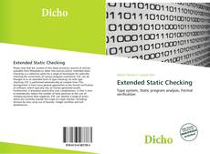 Extended Static Checking kitap kapağı