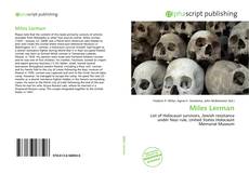 Miles Lerman kitap kapağı