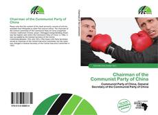 Chairman of the Communist Party of China的封面
