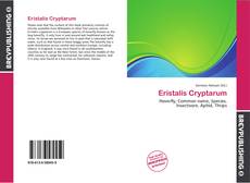 Copertina di Eristalis Cryptarum