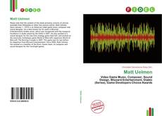 Bookcover of Matt Uelmen