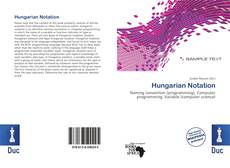 Borítókép a  Hungarian Notation - hoz