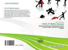 Buchcover von 1970–71 MJHL Season