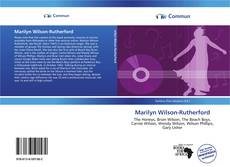 Capa do livro de Marilyn Wilson-Rutherford 