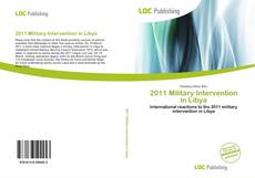 Capa do livro de 2011 Military Intervention in Libya 