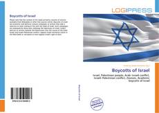 Bookcover of Boycotts of Israel