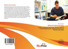 Capa do livro de Ghent University 