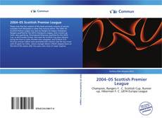 Capa do livro de 2004–05 Scottish Premier League 