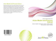 Capa do livro de Actor Model and Process Calculi 