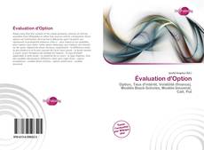 Capa do livro de Évaluation d'Option 