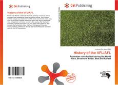 Portada del libro de History of the VFL/AFL