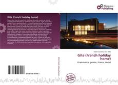 Buchcover von Gîte (French holiday home)