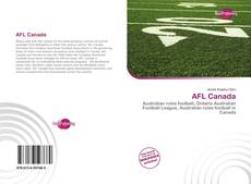 Capa do livro de AFL Canada 