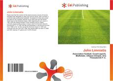 Buchcover von John Limniatis