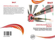 2008 World Masters (Darts) kitap kapağı