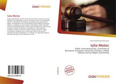 Iulia Motoc的封面
