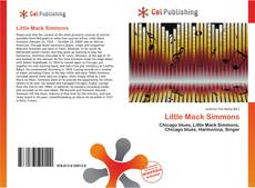 Capa do livro de Little Mack Simmons 