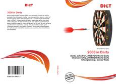 2008 in Darts kitap kapağı