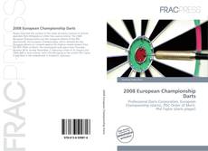 Portada del libro de 2008 European Championship Darts