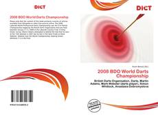 2008 BDO World Darts Championship的封面