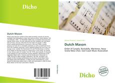 Dutch Mason的封面