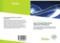 Buchcover von Jean-Claude Martinez (Homme Politique)