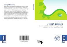 Capa do livro de Joseph Cassano 