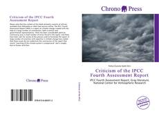 Capa do livro de Criticism of the IPCC Fourth Assessment Report 