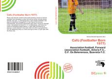 Portada del libro de Cafú (Footballer Born 1977)