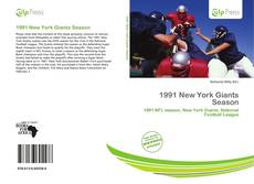 Buchcover von 1991 New York Giants Season