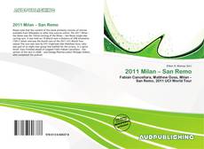 Buchcover von 2011 Milan – San Remo