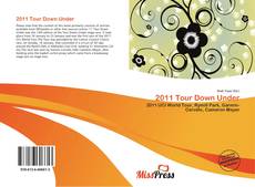 Capa do livro de 2011 Tour Down Under 