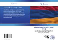 Armenian Resistance (1914–1918) kitap kapağı