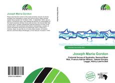 Buchcover von Joseph Maria Gordon