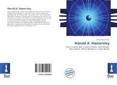 Bookcover of Harold A. Hamersley