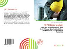 Copertina di 1971 Harco work-in