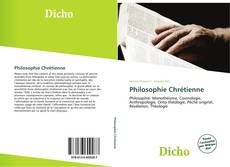 Buchcover von Philosophie Chrétienne