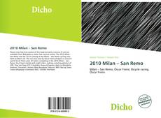 Buchcover von 2010 Milan – San Remo