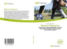 Bookcover of Mathias Vidangossy