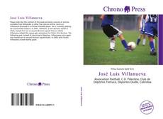 Portada del libro de José Luis Villanueva