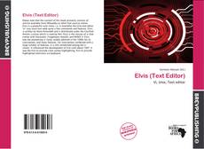 Buchcover von Elvis (Text Editor)