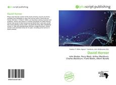 Bookcover of David Horner