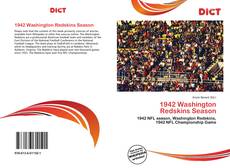 1942 Washington Redskins Season kitap kapağı