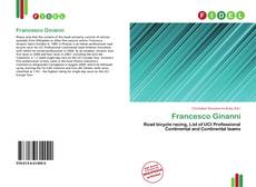 Portada del libro de Francesco Ginanni