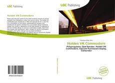 Bookcover of Holden VK Commodore